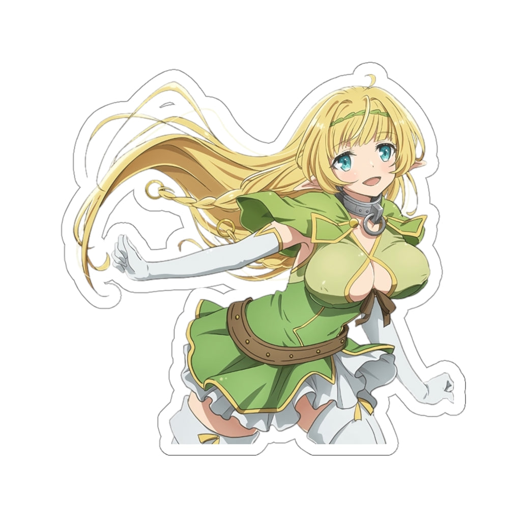 Sexy Shera L. Greenwood How Not to Summon a Demon Lord Waterproof Sticker - Ecchi Vinyl Decal