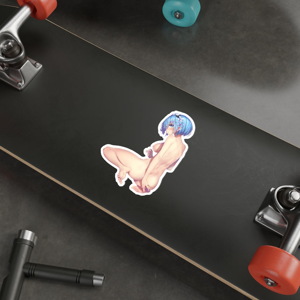 Re Zero Nude Rem Waterproof Sticker - Ecchi Vinyl Decal