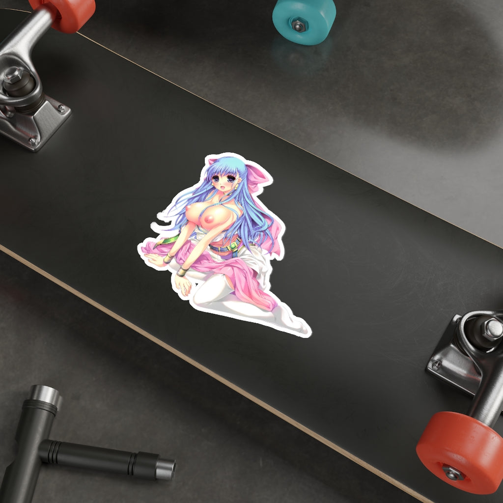 Dragon Quest 5 Sexy Tits Flora Waterproof Sticker - Ecchi Vinyl Decal