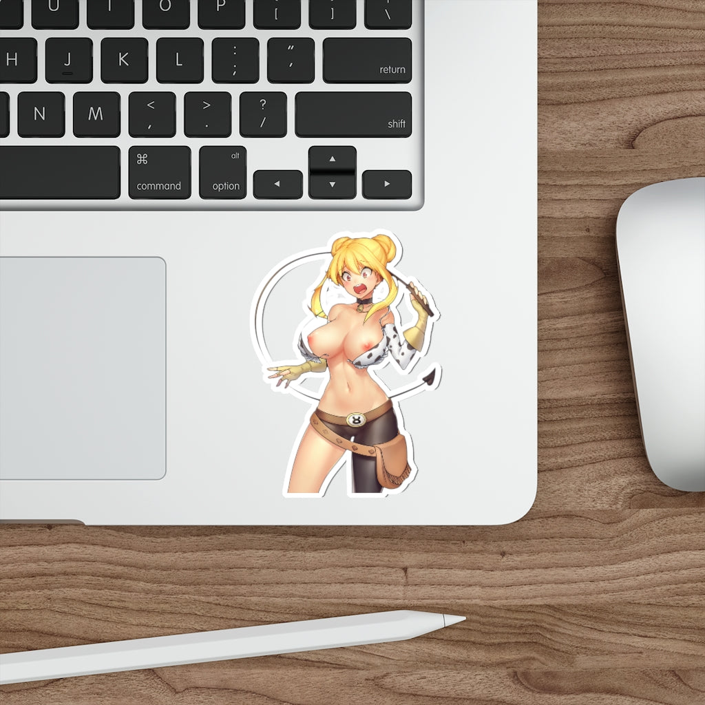 Autocollant imperméable à l'eau Lucy Heartfilia Fairy Tail - Autocollant en vinyle Ecchi