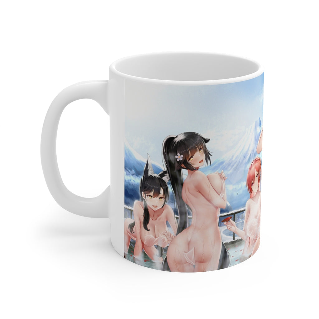 Azur Lane Onsen Bath Time Mug 11oz