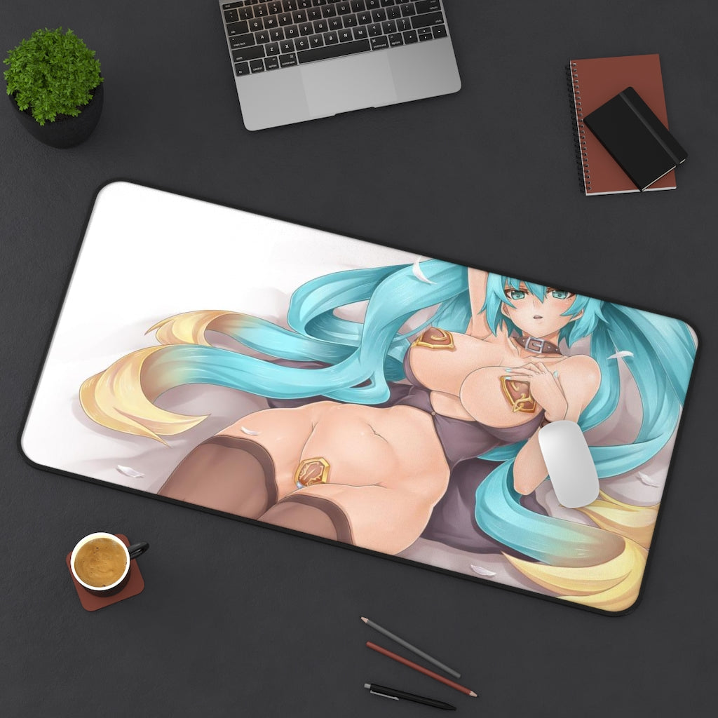 League Of Legends Sexy Mousepad - Sona Pasties Gaming Desk Mat - Ecchi Playmat