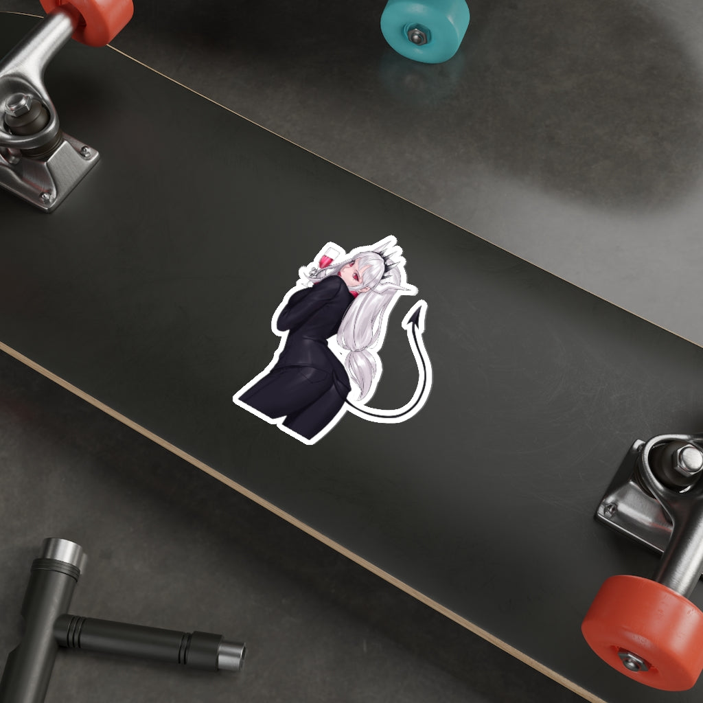 Sexy Lucifer Helltaker Waterproof Sticker - Ecchi Vinyl Decal