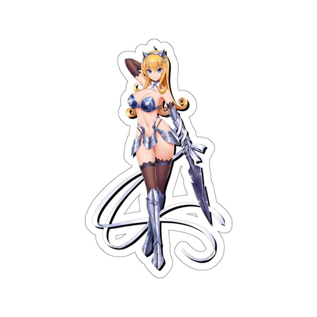 Sexy Elina Queen's Blade Waterproof Sticker - Ecchi Vinyl Decal