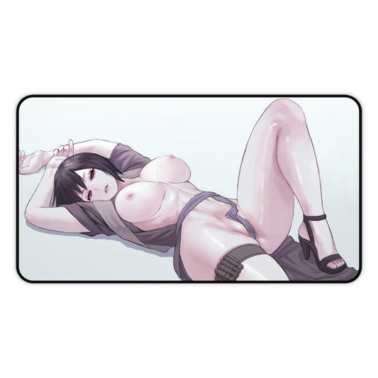 Naruto Sexy Nude Boobs Shizune Desk Mat - Non Slip Mousepad