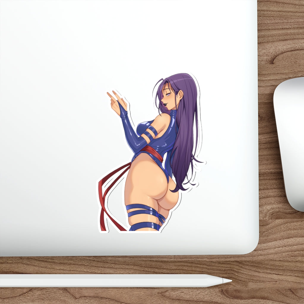 Psylocke Sexy Butt X-Men Waterproof Sticker - Ecchi Vinyl Decal