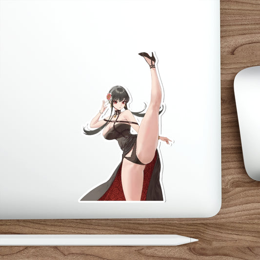 Sexy Split Yor Forger Spy x Family Waterproof Sticker - Ecchi Vinyl Decal