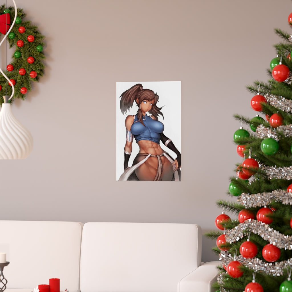 The Legend of Korra Avatar Poster - Lewd Premium Matte Vertical Poster - Adult Wall Art