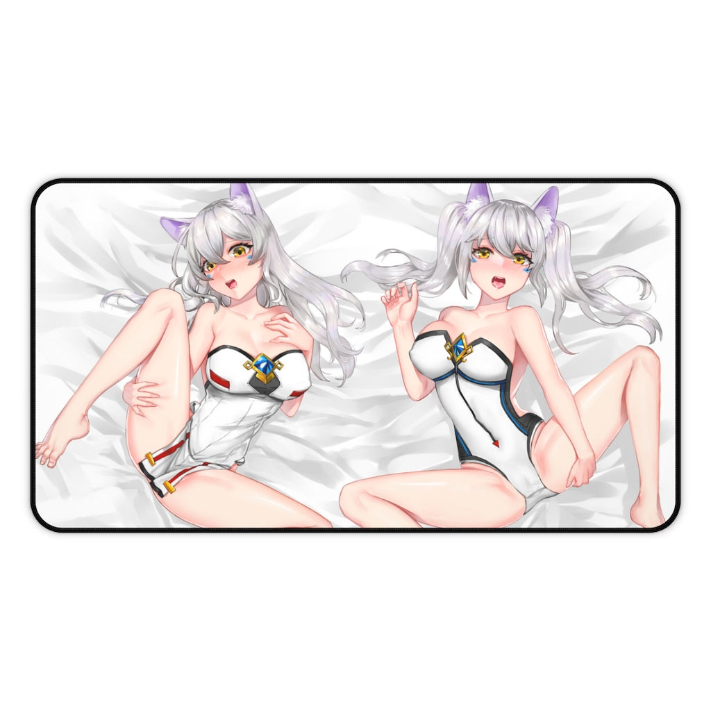 Elsword Sexy Mousepad - Double Eve Desk Mat - Ecchi Playmat