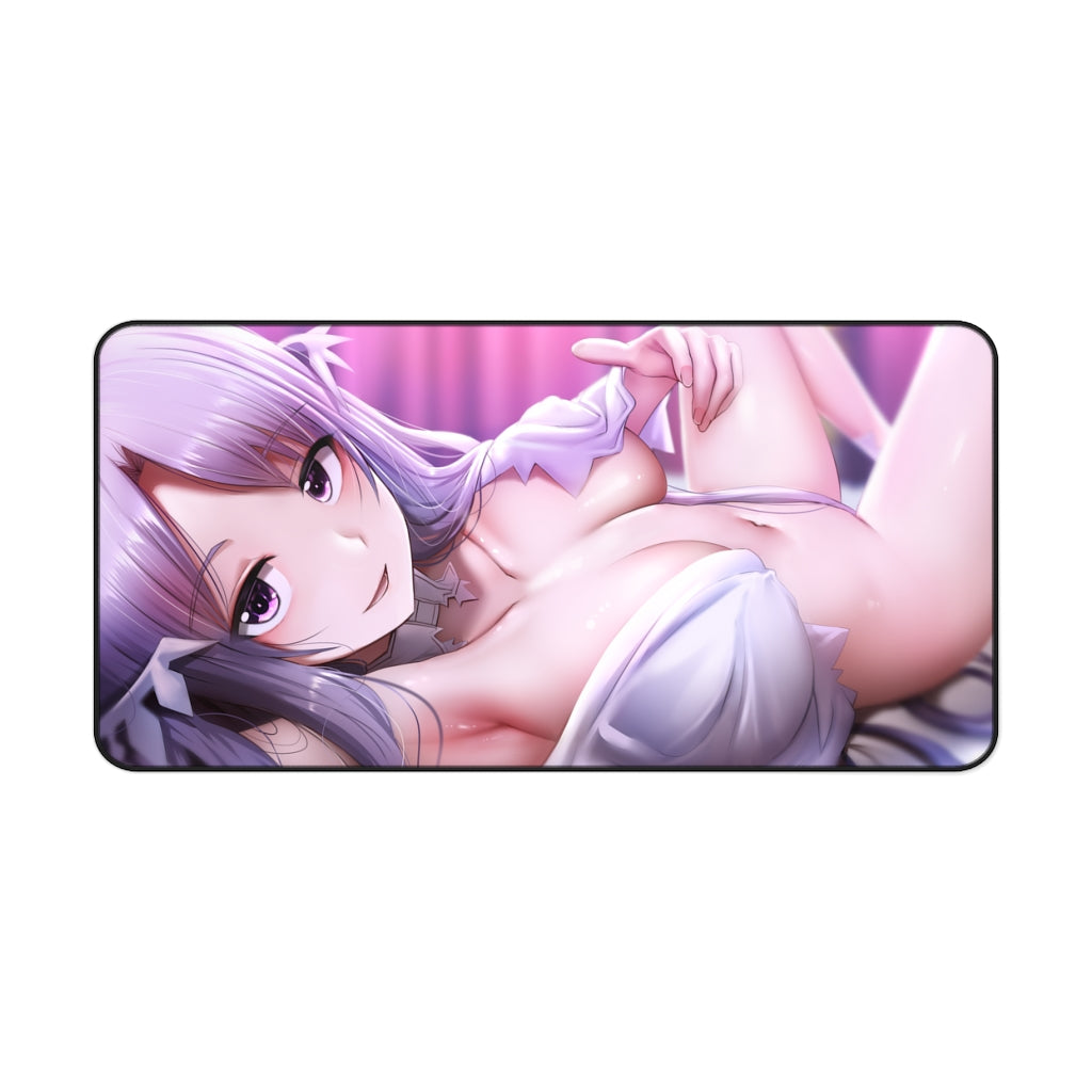 Sword Art Online Anime Mousepad - Big Boobs Quinella Large Desk Mat - Ecchi Mouse Pad