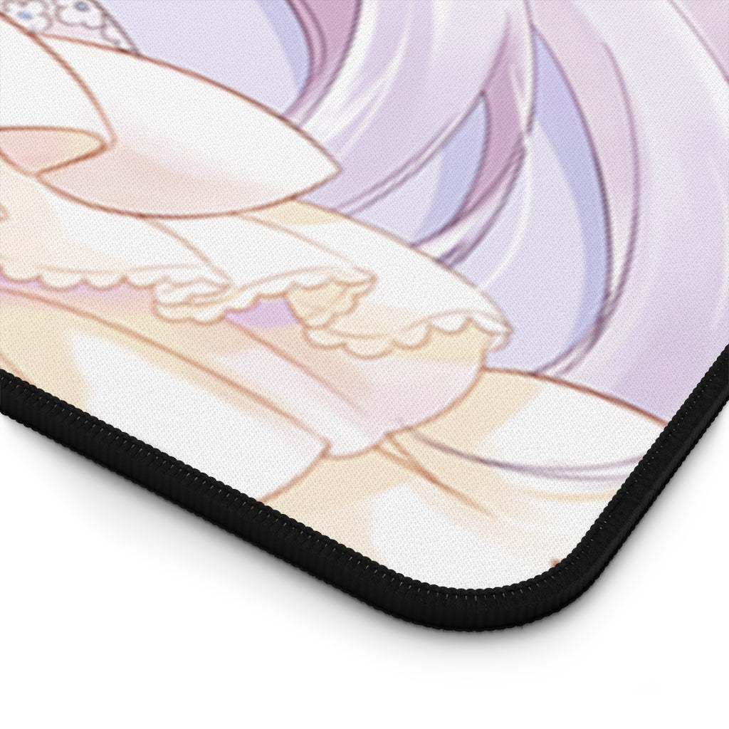 Re Zero Sexy Mousepad - Kawaii Emilia Desk Mat - Ecchi Playmat