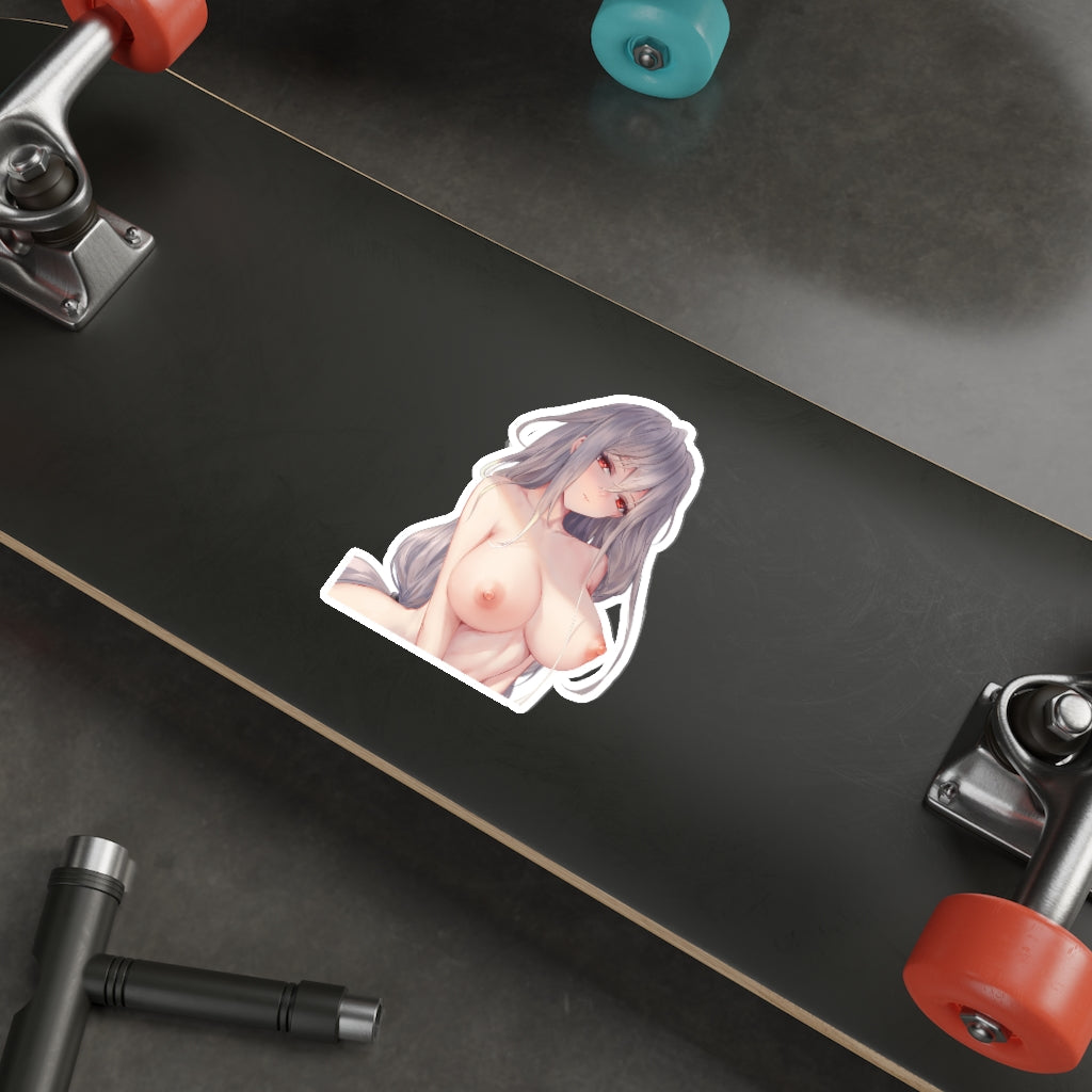 Arknights Skadi Nude Boobs Ecchi Vinyl Decal Waterproof Sticker - Ecchi Vinyl Decal