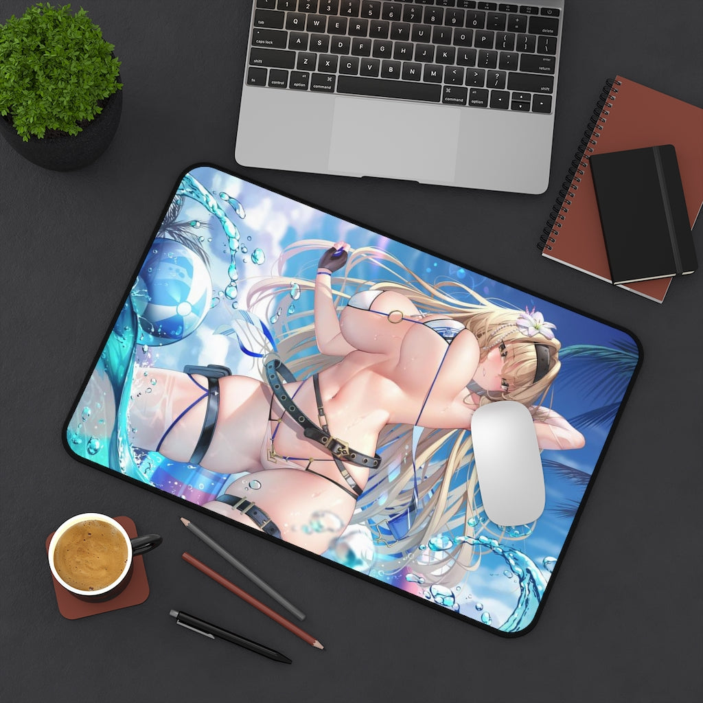 Punishing Gray Raven Sexy Mousepad - Big Boobs Bianca Ecchi Desk Mat - Playmat