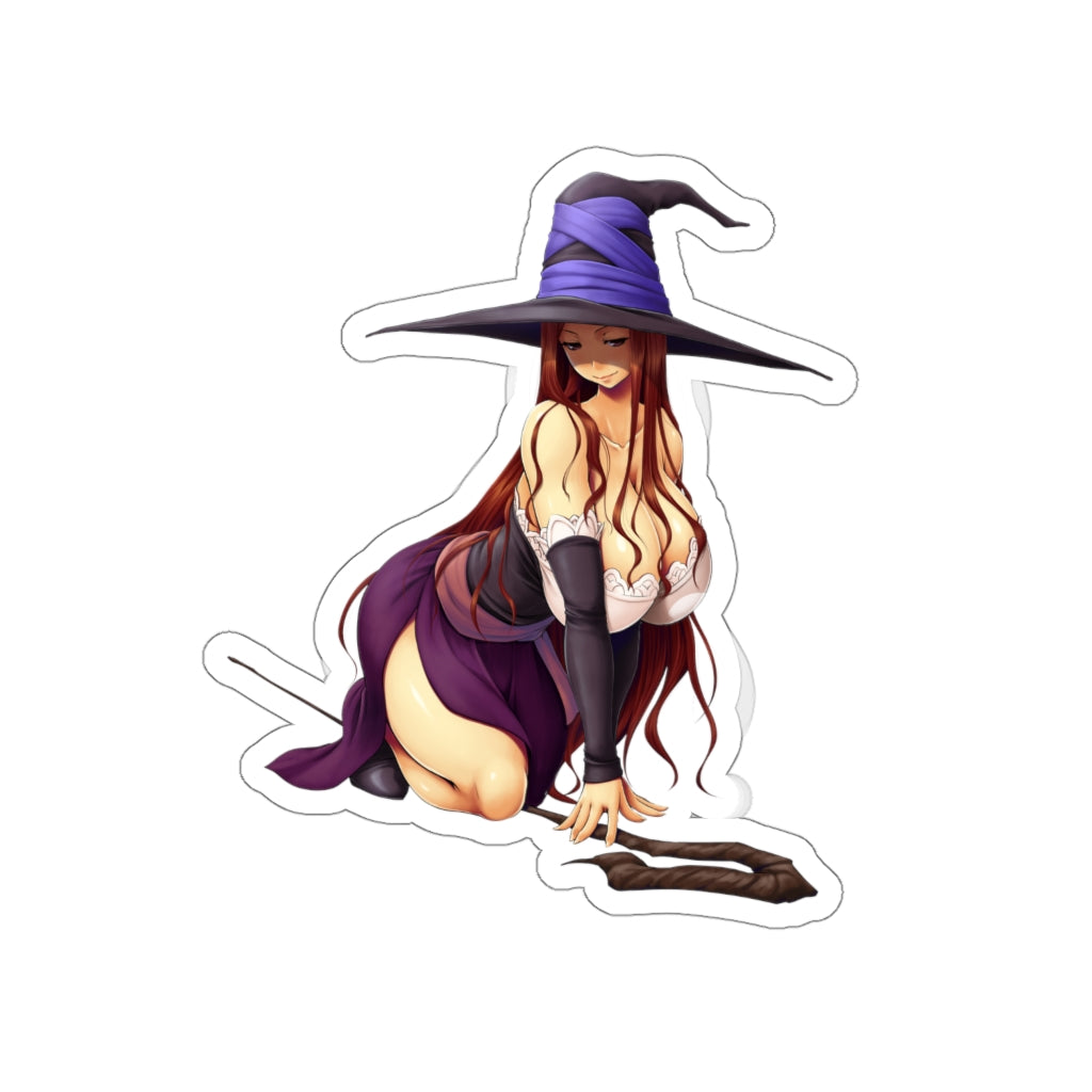 Sexy Sorceress Dragon's Crown Waterproof Sticker - Ecchi Vinyl Decal