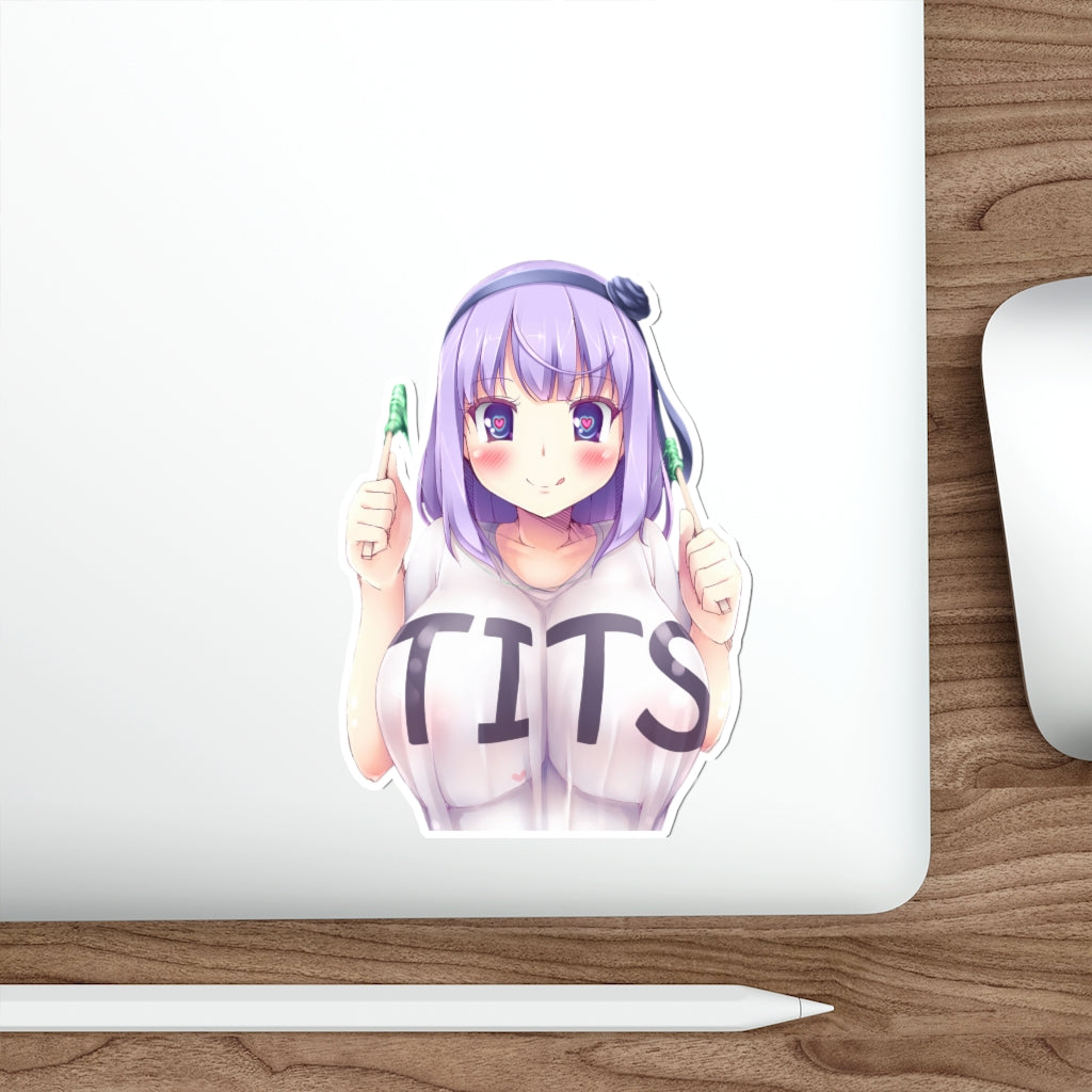 Shidare Hotaru Big Tits Dagashi Kashi Waterproof Sticker - Ecchi Vinyl Decal