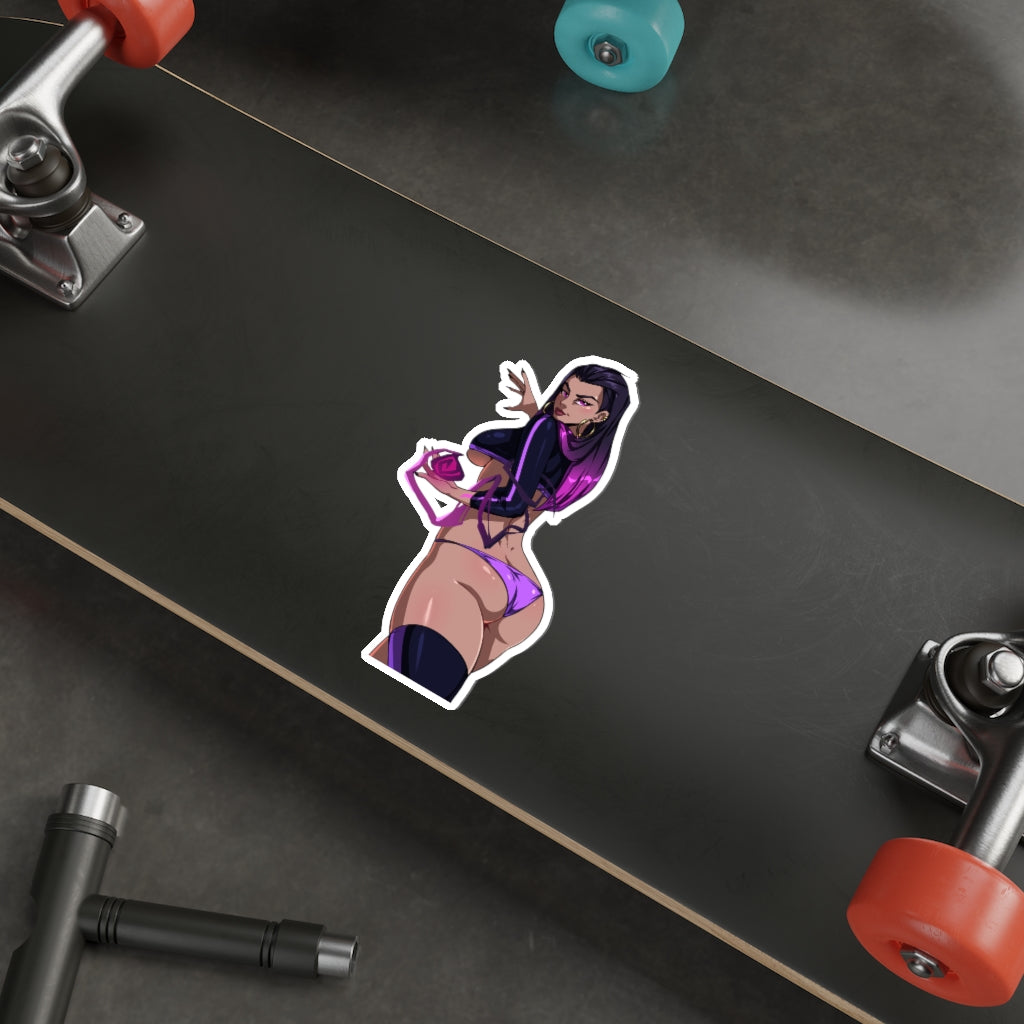 Sexy Reyna Waterproof Sticker - Ecchi Valorant Decal