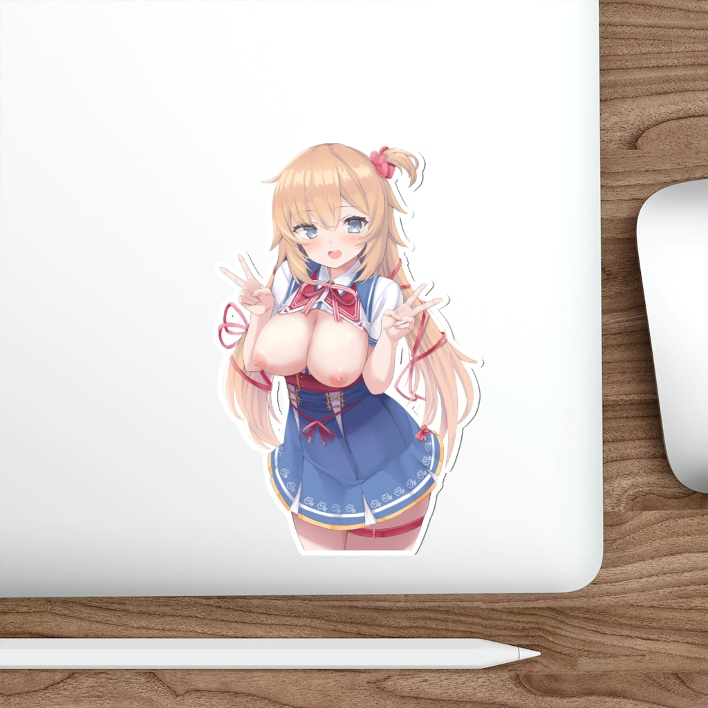 Hololive Akai Haato Waterproof Sticker - Ecchi Vinyl Decal