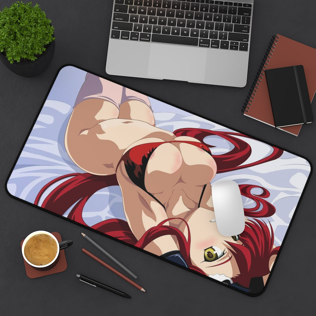 Gurren Lagann Anime Mousepad - Yoko Littner Large Desk Mat - Ecchi Mouse Pad - MTG Playmat