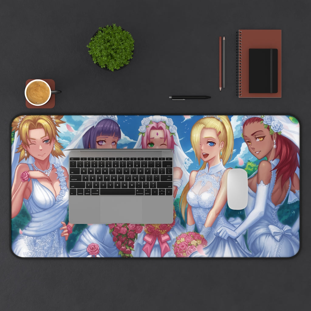 Naruto Brides Waifus Mousepad - Gaming Playmat