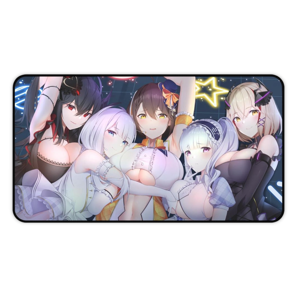 Azur Lane Boobs Mousepad - Large Desk Mat - Ecchi Mouse Pad - Mtg Playmat