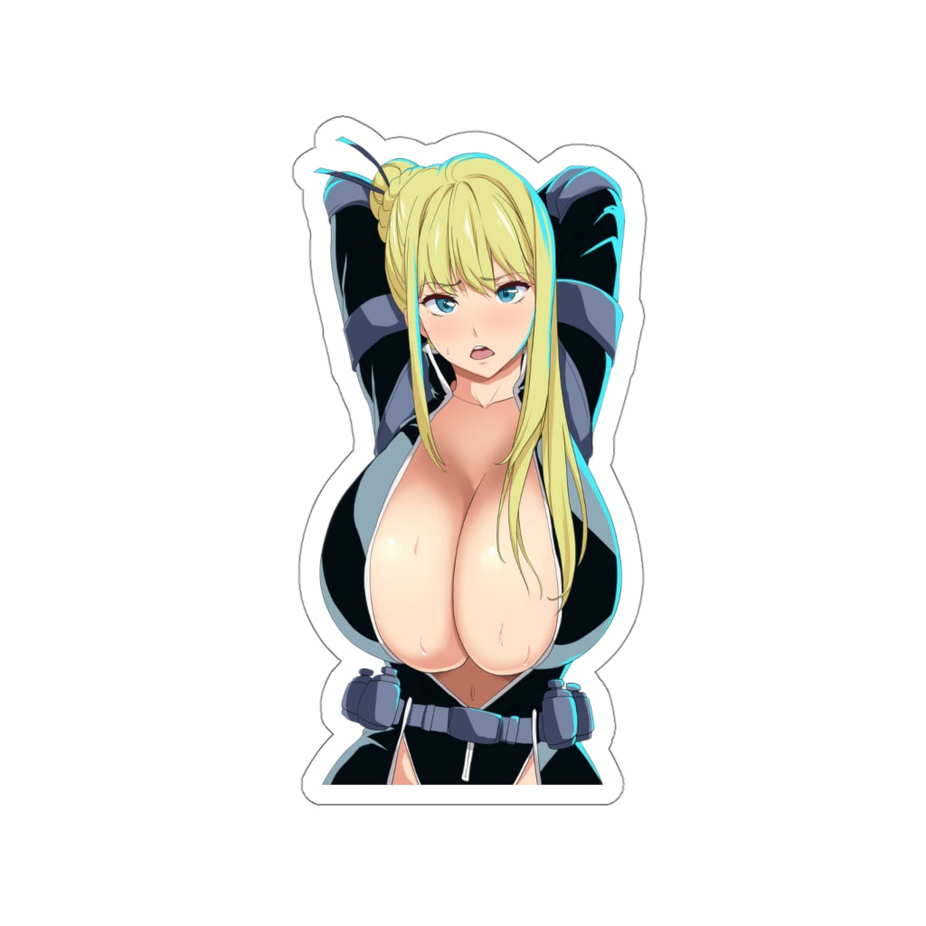 Ninja Slayer Nancy Lee Big Tits Waterproof Sticker - Ecchi Vinyl Decal