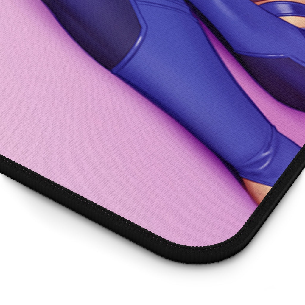 Thick Psylocke X-Men Desk Mat - Lewd Mousepad - Sexy Anime Girl Playmat