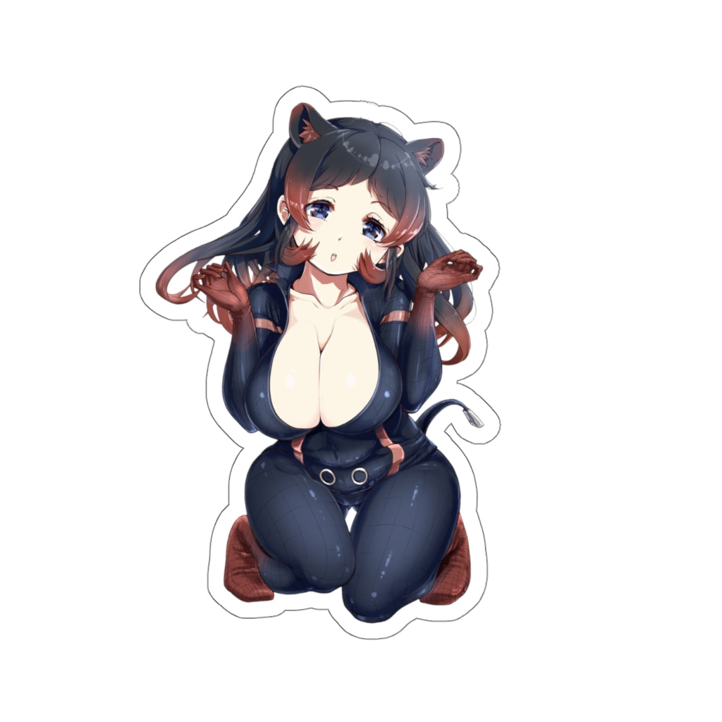 Hippopotamus Kemono Friends Big Boobs Waterproof Sticker - Ecchi Vinyl Decal