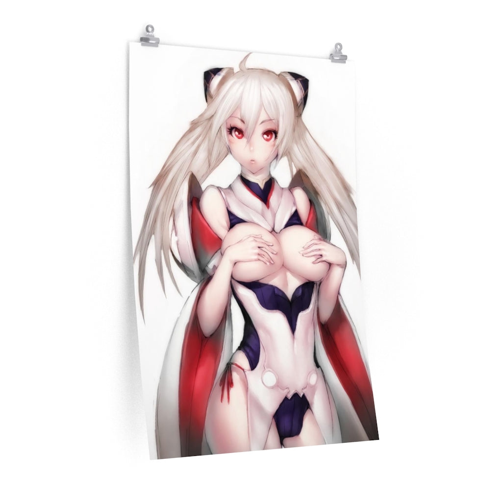 Poster Matoi et Mikoto Cluster Phantasy Star - Poster vertical mat de qualité supérieure - Art mural pour adulte