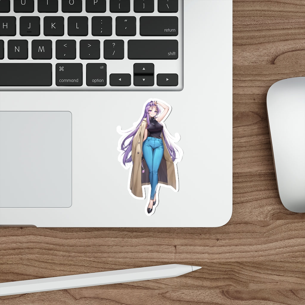 Clannad Sexy Fujibayashi Kyou Waterproof Sticker - Ecchi Vinyl Decal