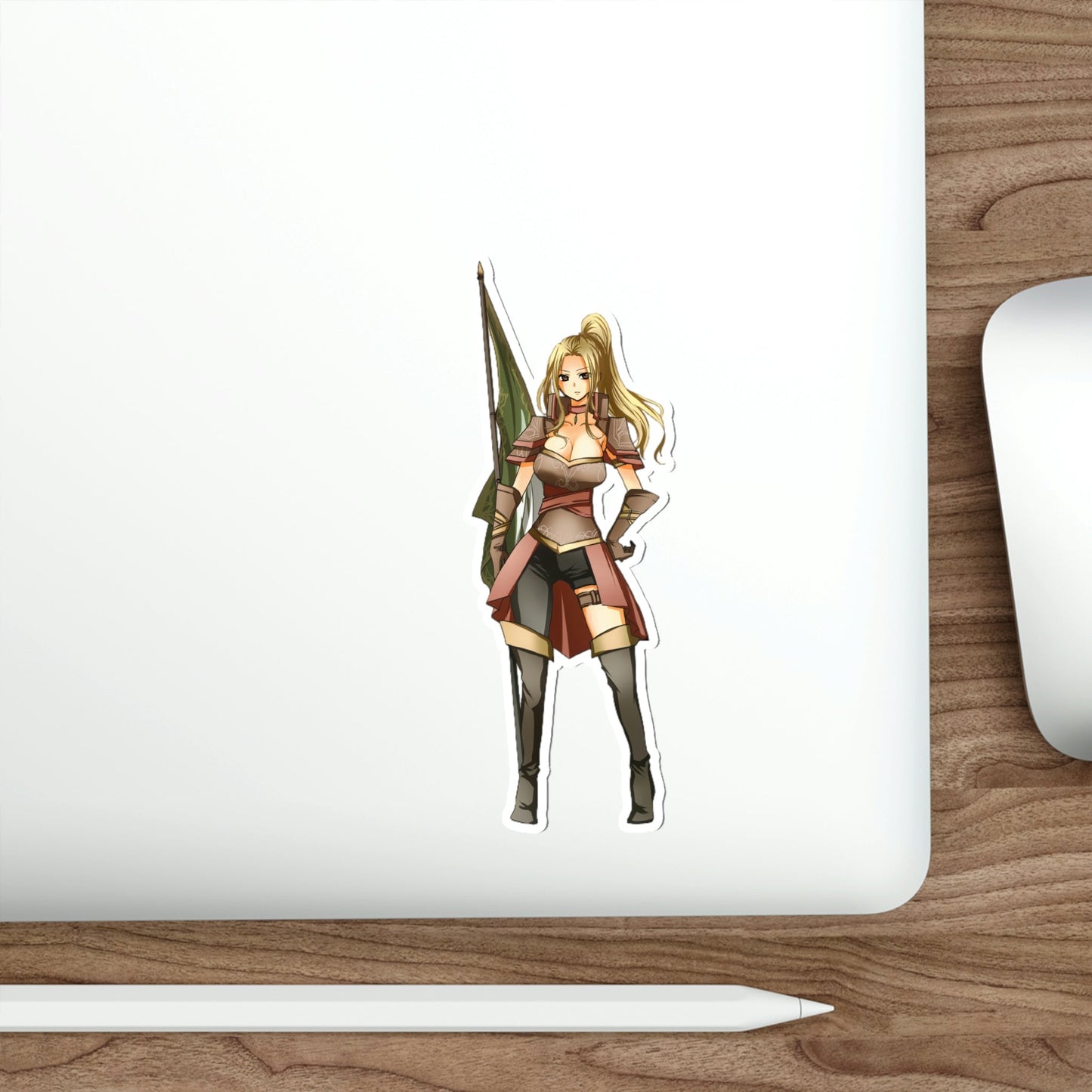 Female Waifu Eomer The Lord of the Rings Waterproof Sticker - Weatherproof Vinyl Car Decal