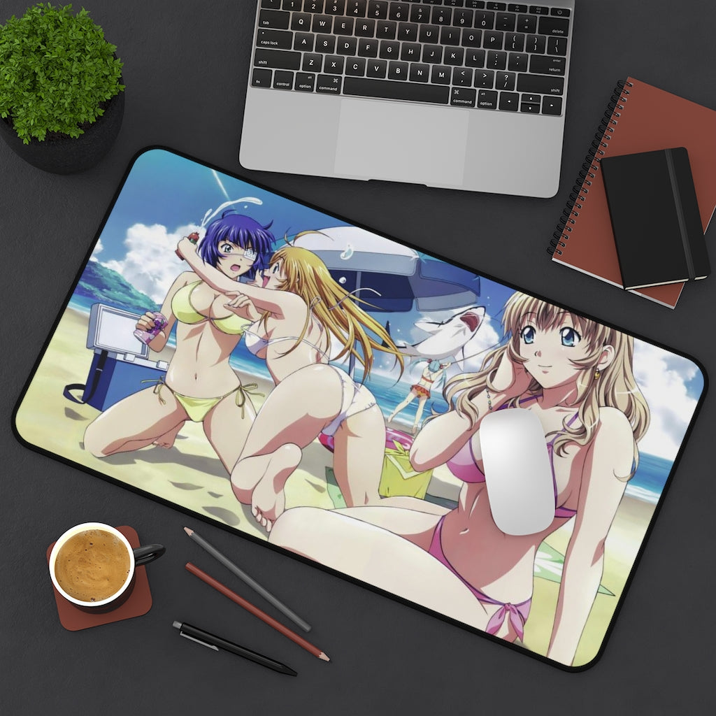 Ikkitousen Sexy Mousepad - Hot Bikini Waifus Desk Mat - Ecchi Playmat