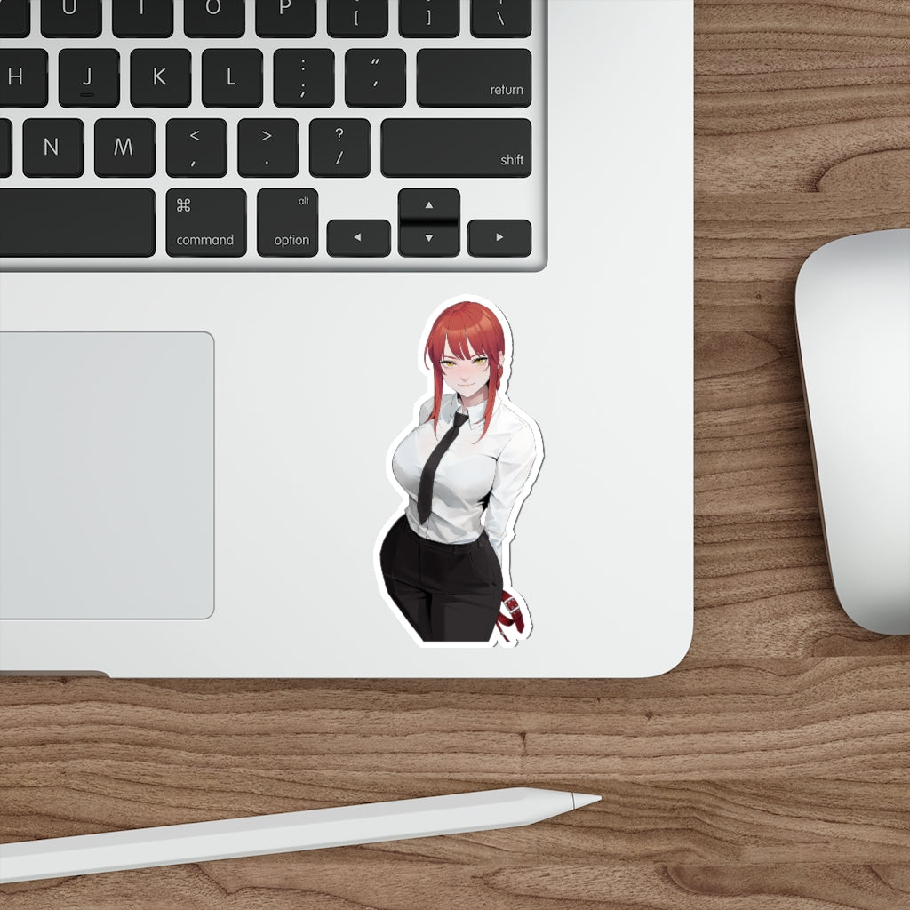 Chainsaw Man Makima Waterproof Sticker - Ecchi Vinyl Decal