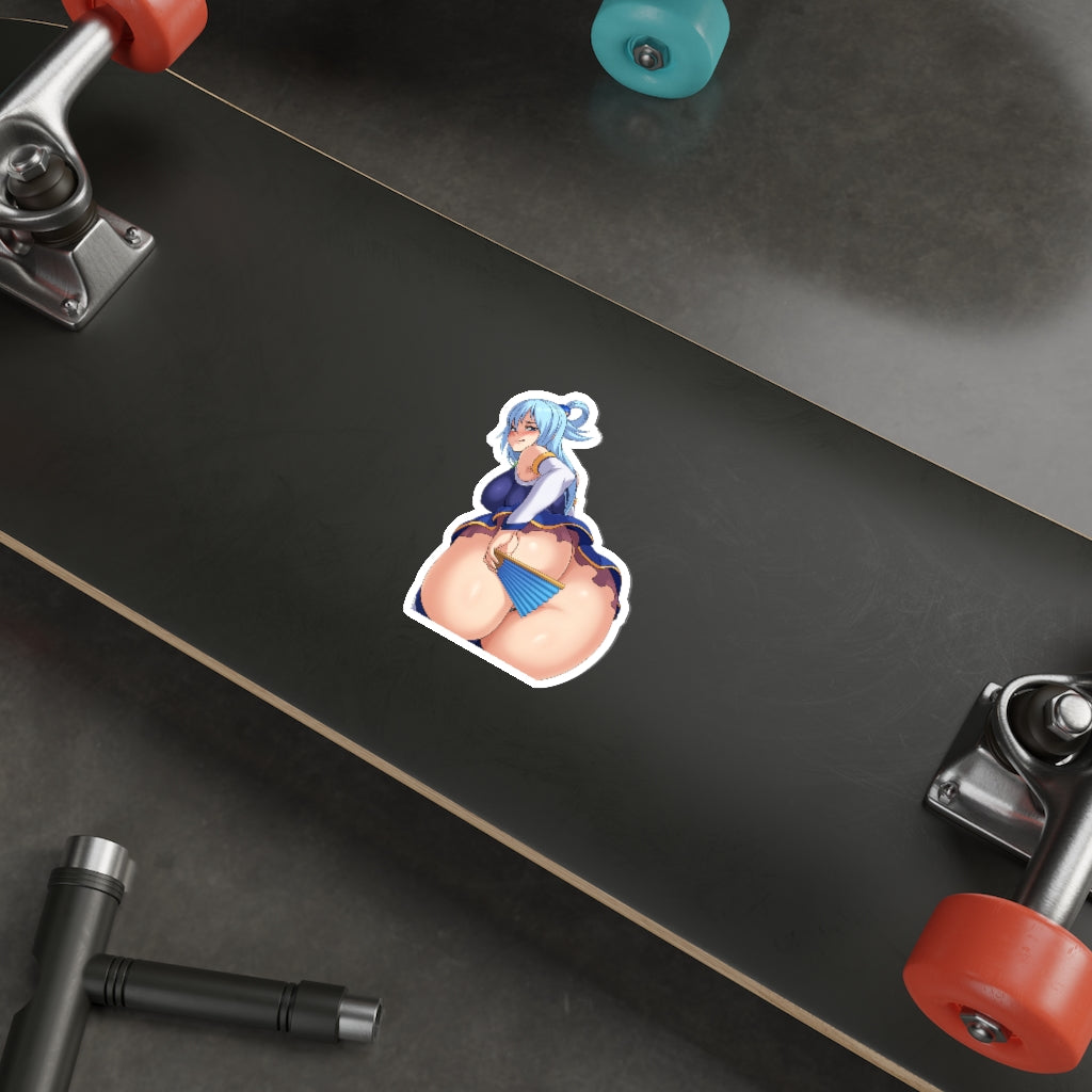 Big Butt Konosuba Aqua Waterproof Sticker - Ecchi Vinyl Decal