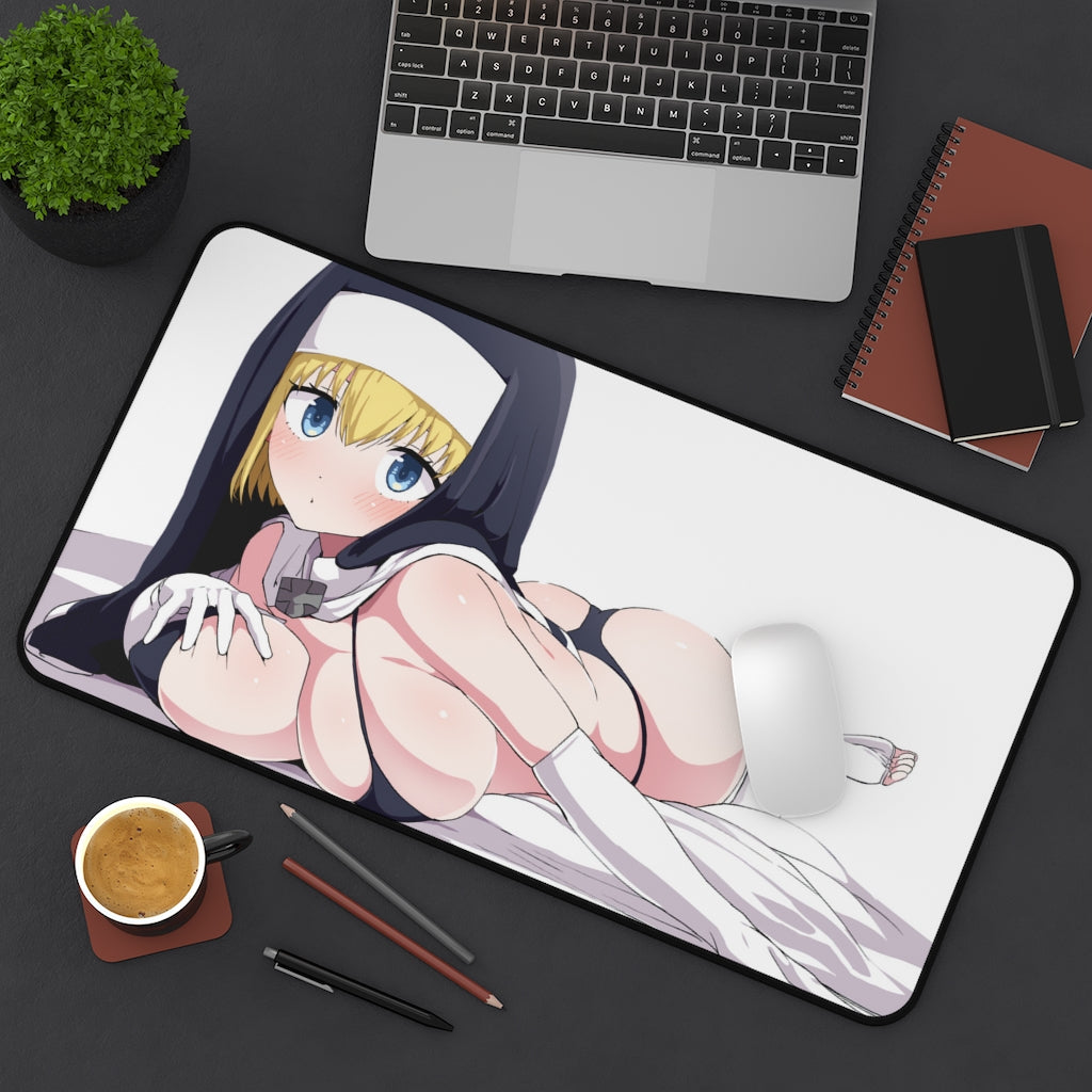 Big Tits Iris Fire Force Desk Mat - Anime Mousepad - Sexy Girl Playmat