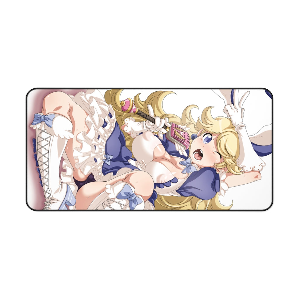 Sexy Tits Purin A La Mode Bravely Default Desk Mat - Big Nipples Mousepad - Gaming Playmat