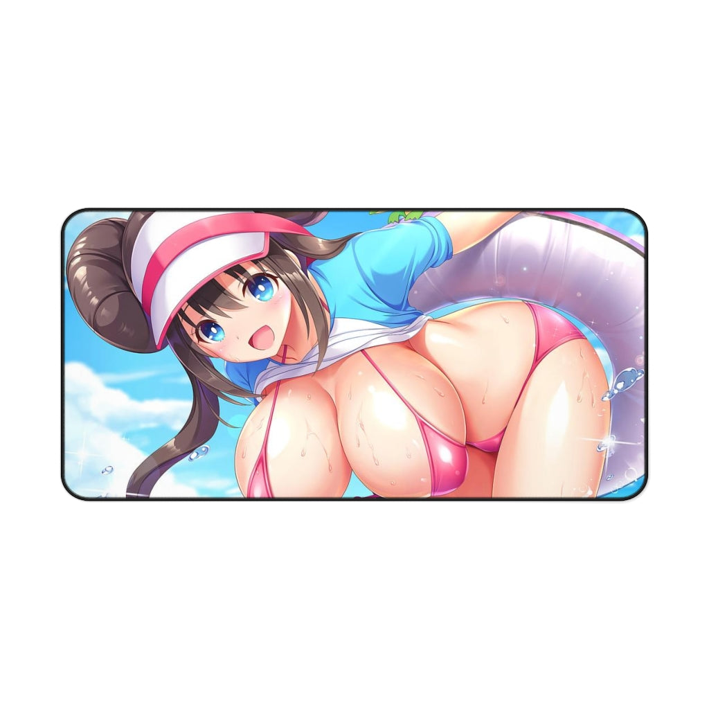 Pokemon Ecchi Mousepad - Big Boobs Rosa - Large Desk Mat - Sexy Pokemon