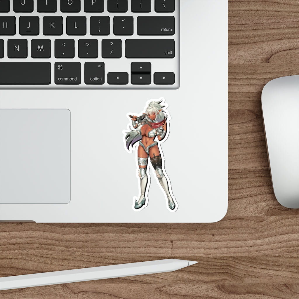 Sexy Echidna Queen's Blade Waterproof Sticker - Ecchi Vinyl Decal