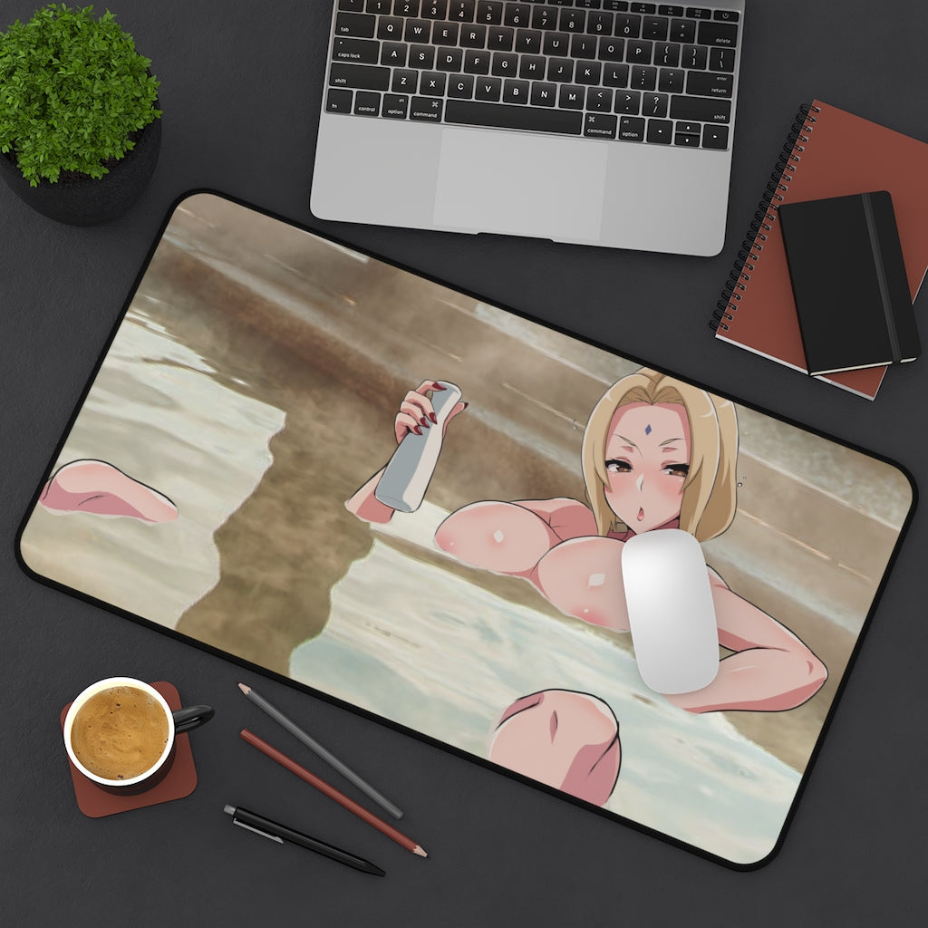 Nude Tsunade Naruto Onsen Mousepad - Gaming Playmat