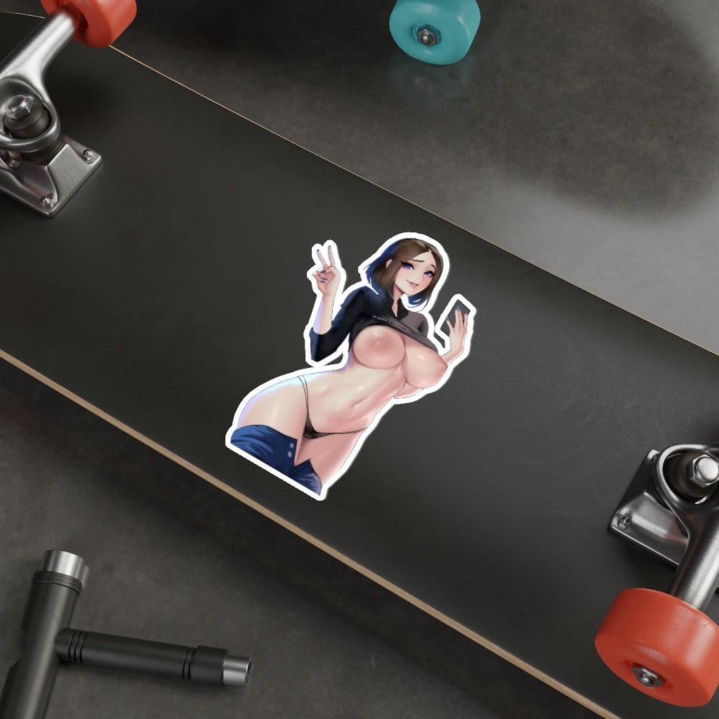 Sam Samsung Virtual Assistant Waterproof Decal - Ecchi Vinyl Sticker