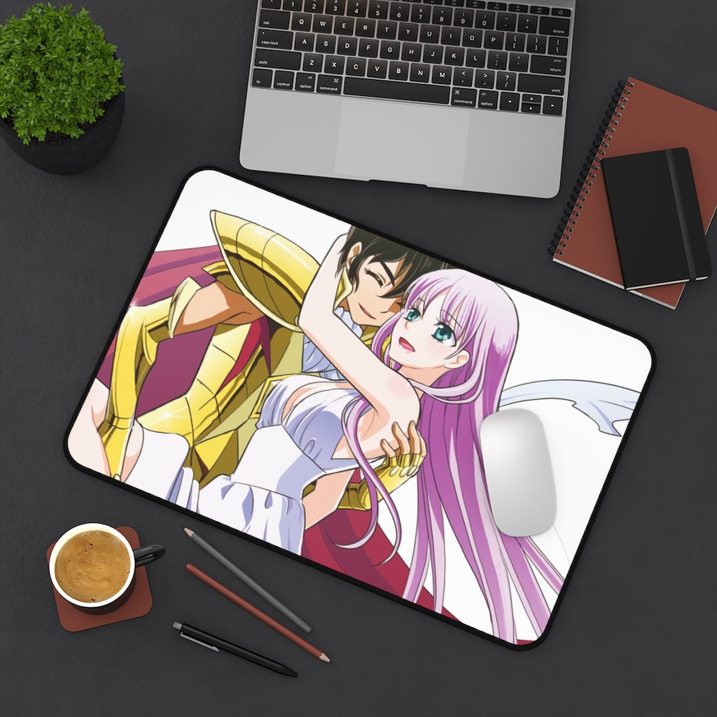 Kido Saori and Pegasus Saint Seiya Mousepad - Gaming Playmat