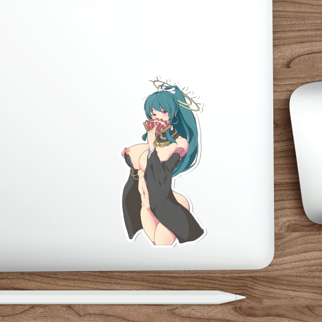 Nude Lilith Aensland Darkstalkers Waterproof Sticker - Ecchi Vinyl Decal