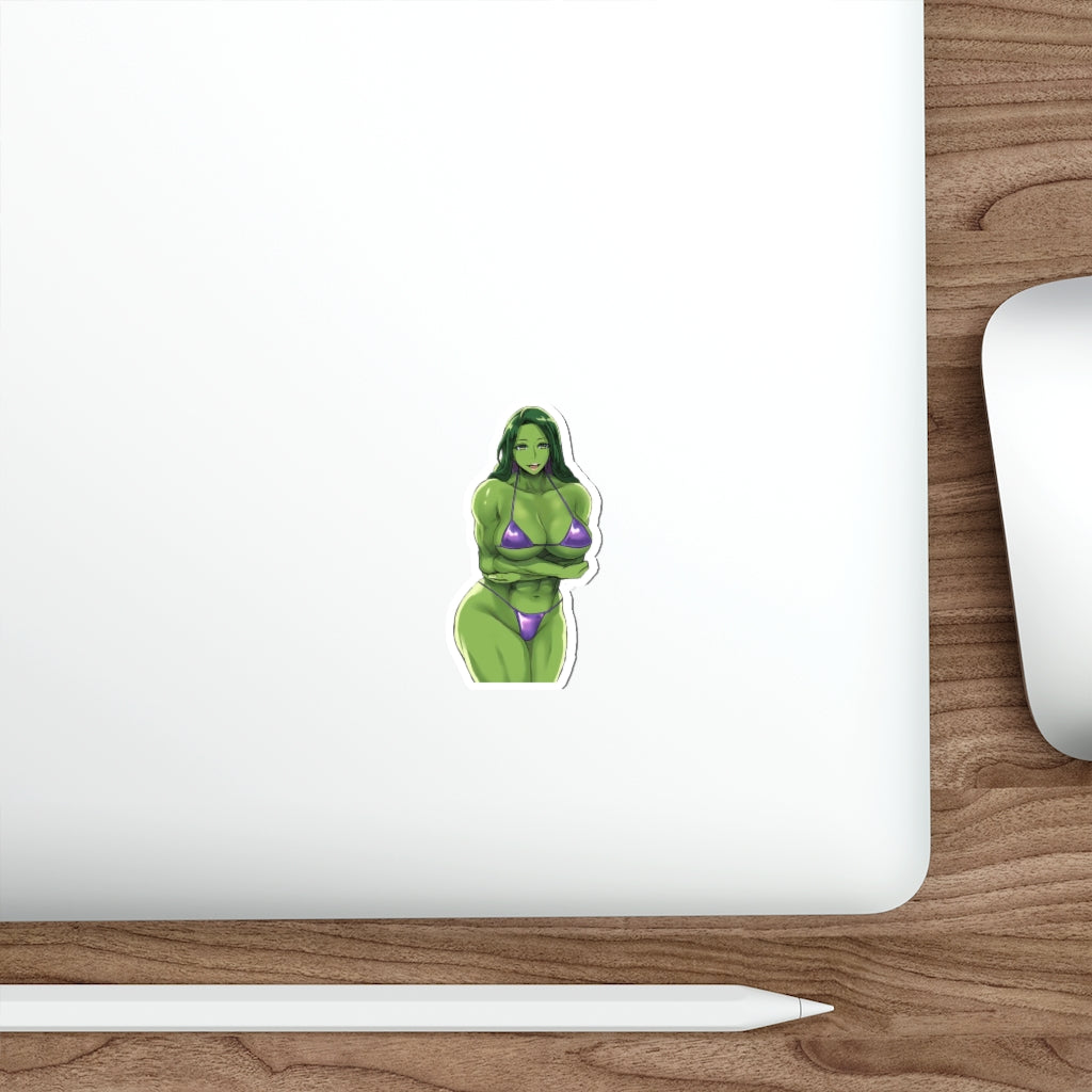 Bikini She Hulk Waterproof Sticker - Ecchi Vinyl Decal