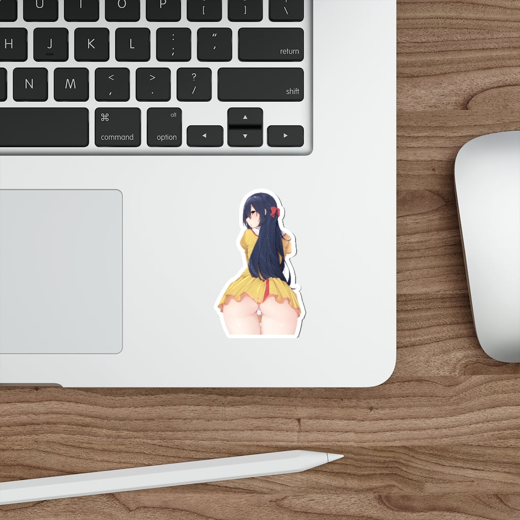 Agent Aika Sexy Butt Waterproof Sticker - Ecchi Vinyl Decal