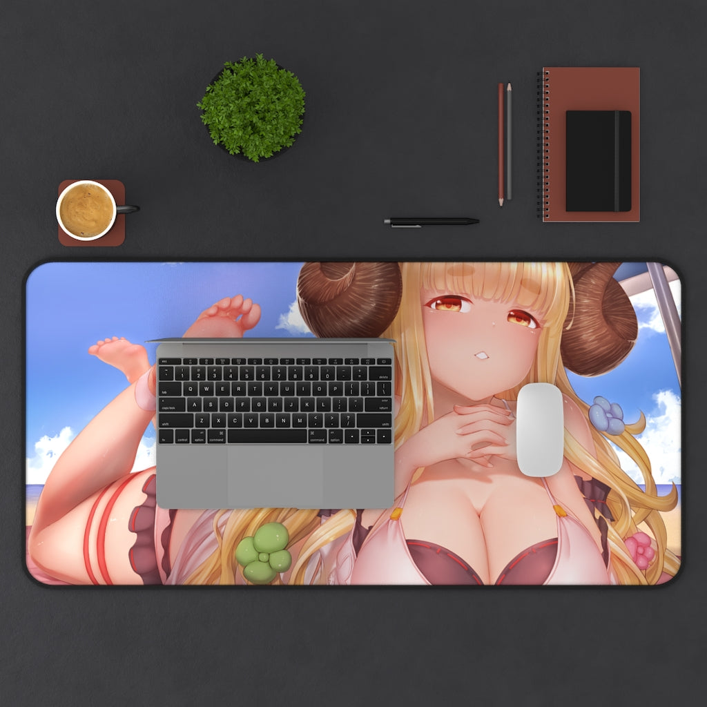 Granblue Fantasy Sexy Mousepad - Anila Big Boobs Anime Large Desk Mat - Ecchi Playmat