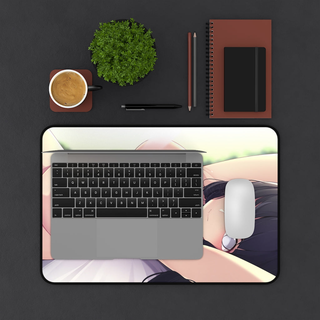 Nude Hinata Naruto Desk Mat - Non Slip Mousepad