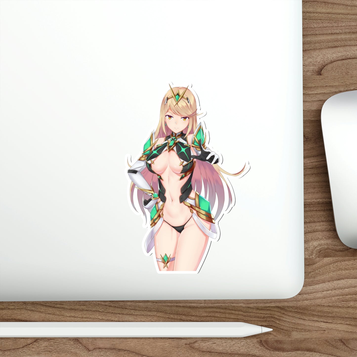 Xenoblade Sexy Mythra Waterproof Sticker - Ecchi Vinyl Decal