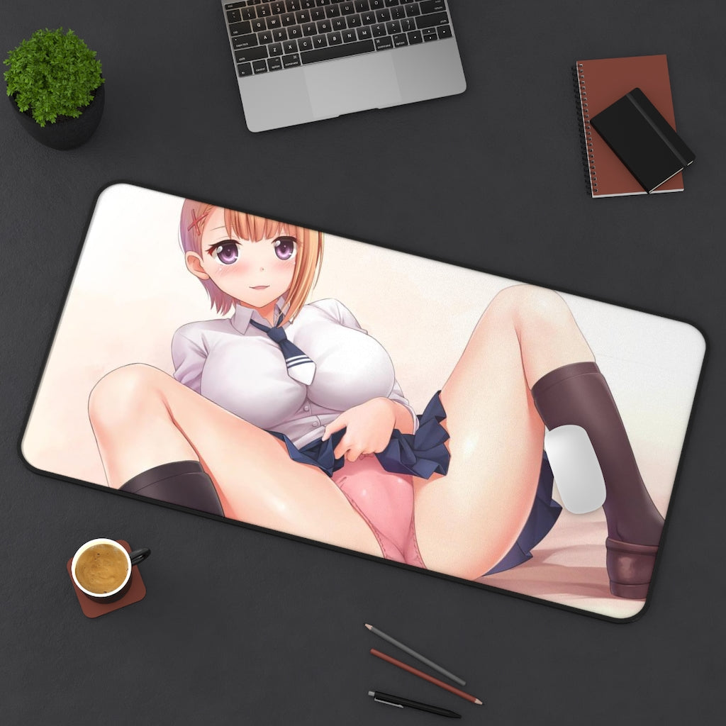 Mieruko-Chan Slice Of Horror Mousepad - Hana Yurikawa Panties Flash - Ecchi Desk Mat