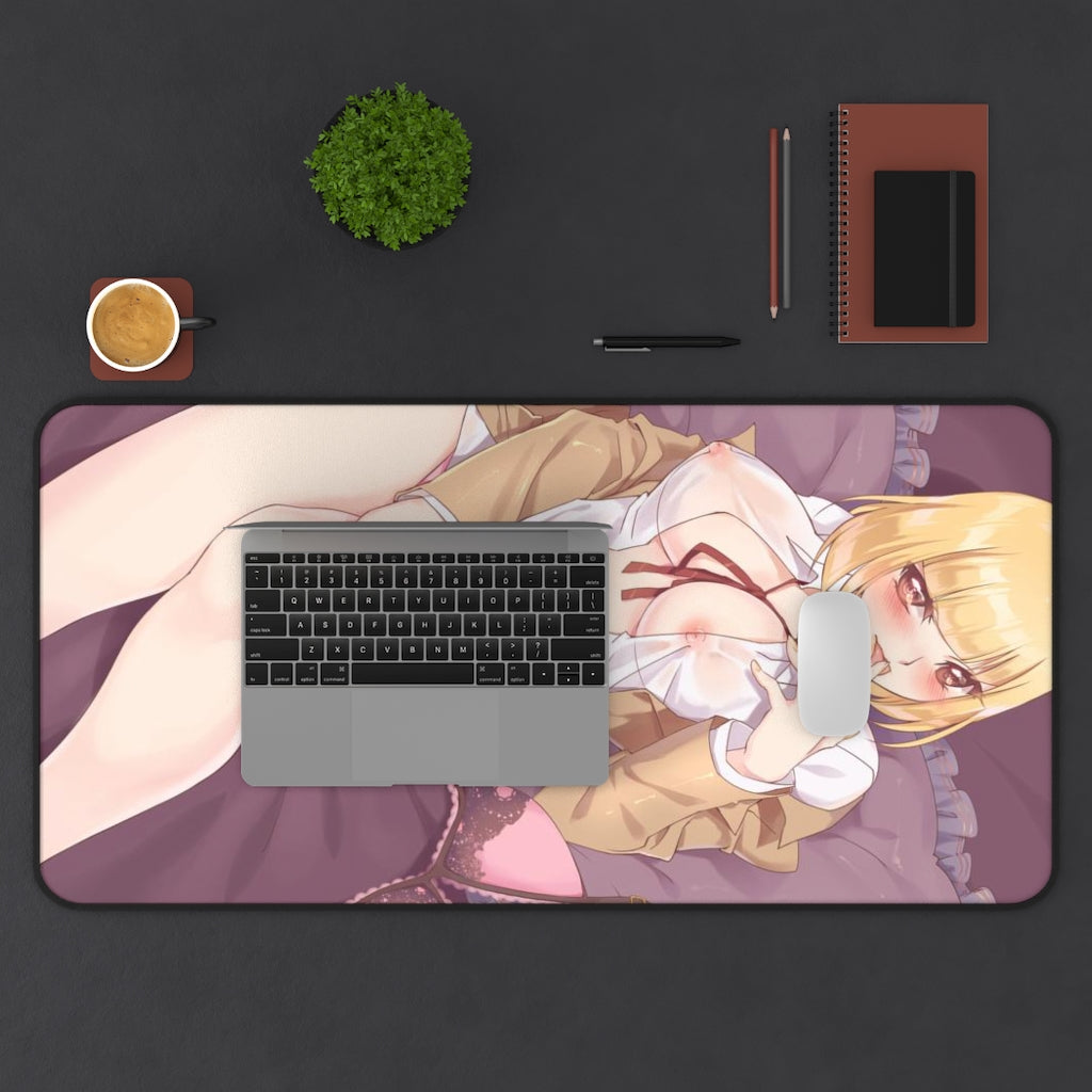 Sexy Tits Midorikawa Hana Prison School Desk Mat - Non Slip Mousepad