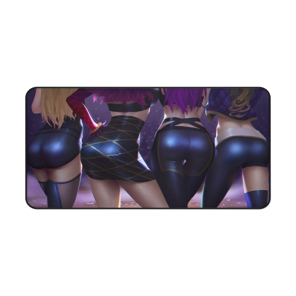 League of Legends Butts Sexy Mousepad - Ecchi Gaming Desk Mat - LoL Cute Butt Playmat