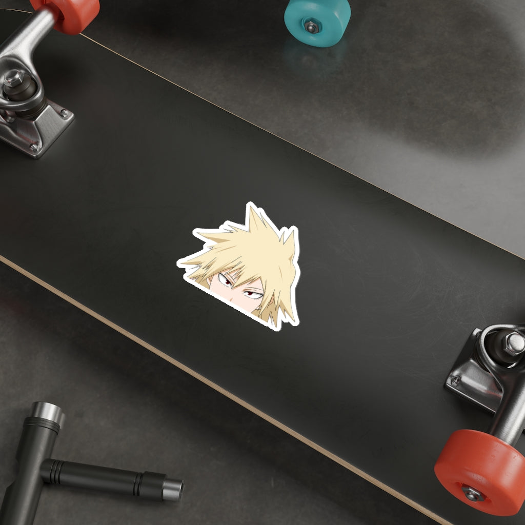 Bakugou Peeker My Hero Academia Sticker - Anime Peeker Car Decal